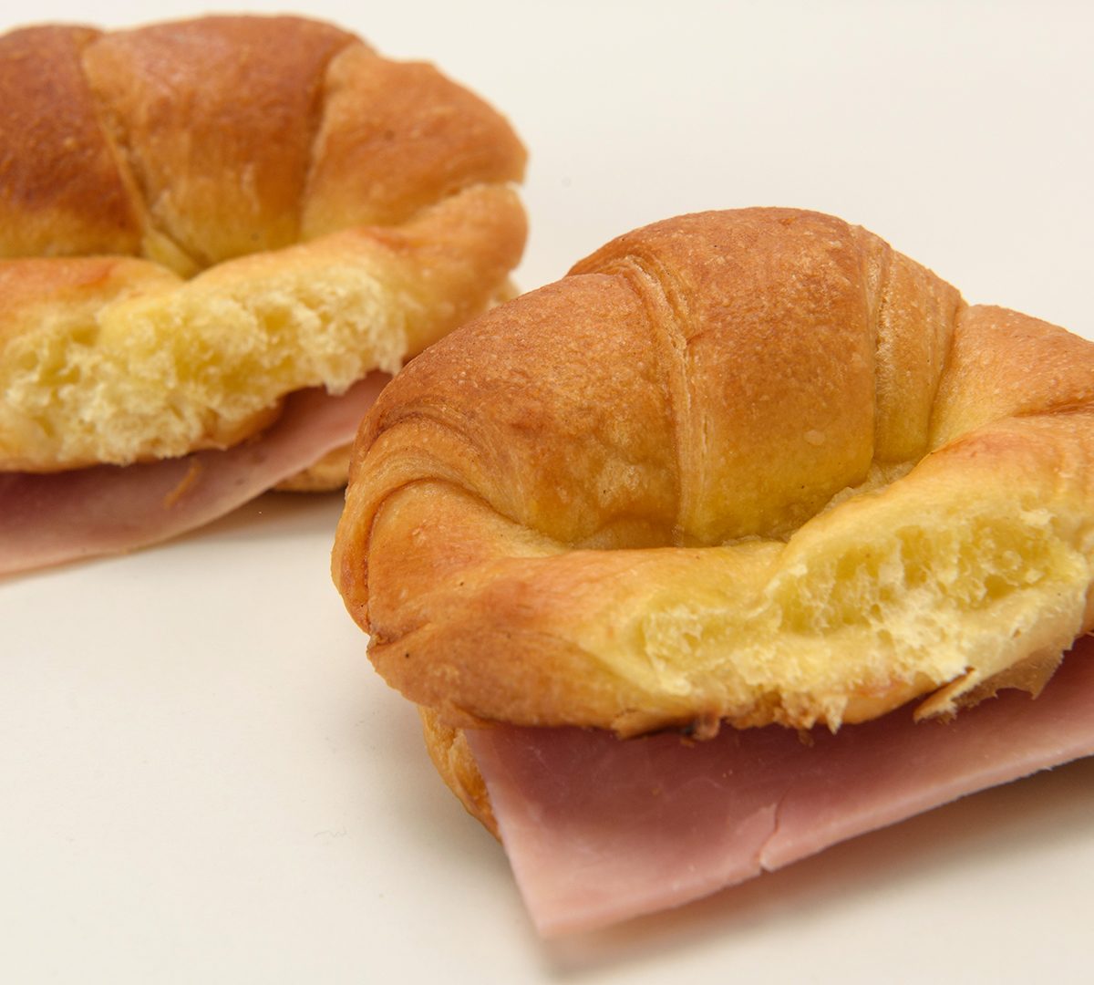 Medialuna mini de jamón - 15 unidades