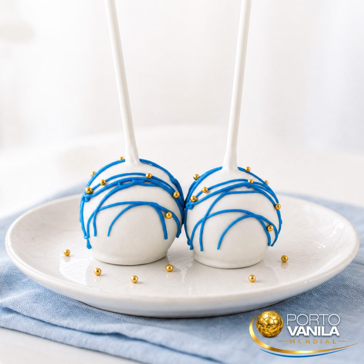 Cake Pops Celestes (4 Uds.)