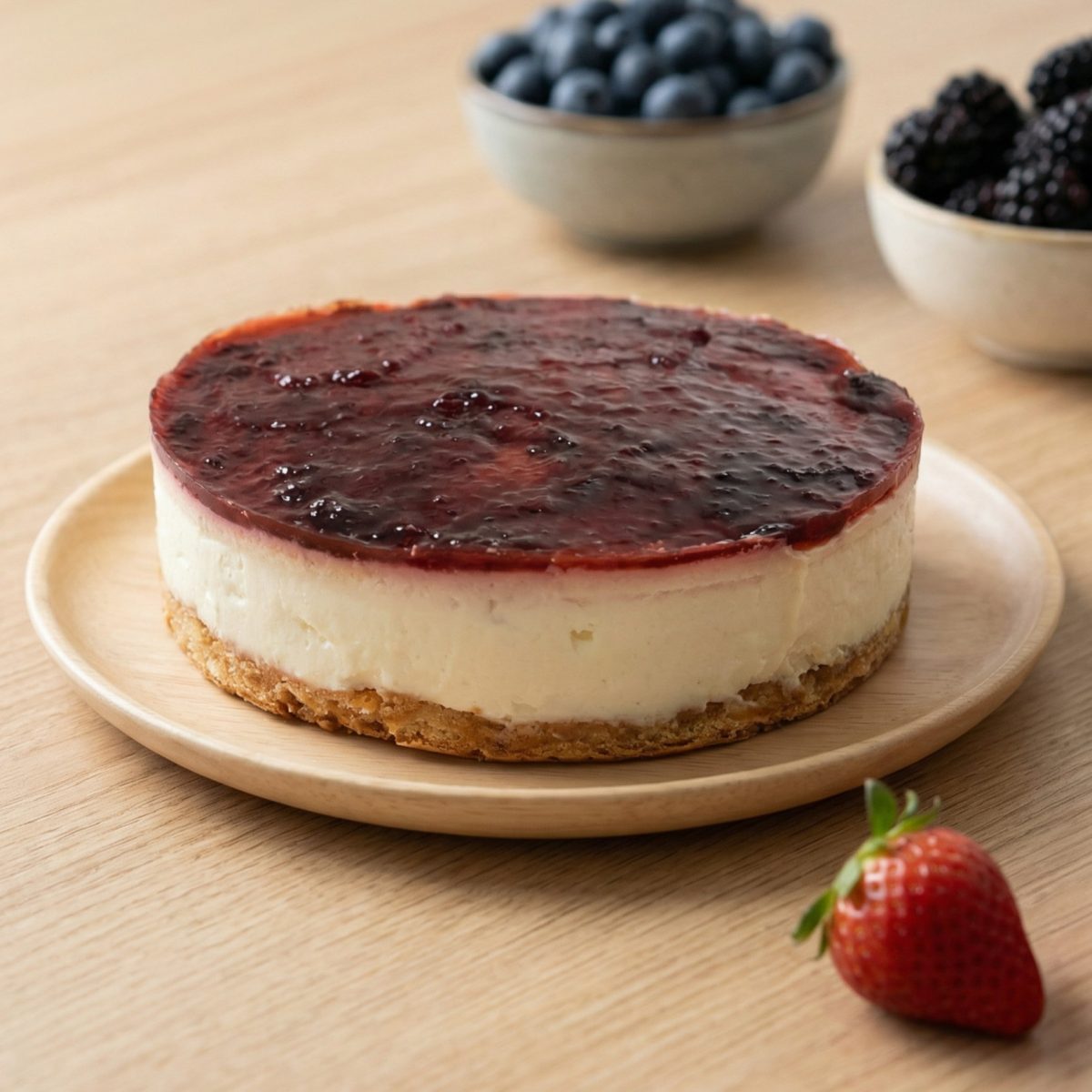 Torta Cheese Cake Sin Azúcar (5 porciones)