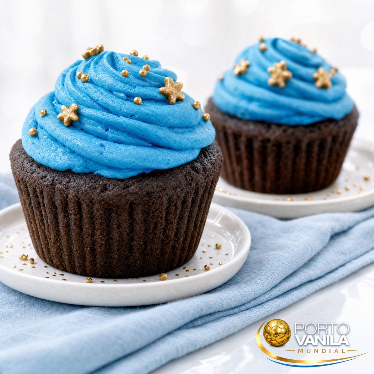 Cupcakes Mundial (4 Uds.)