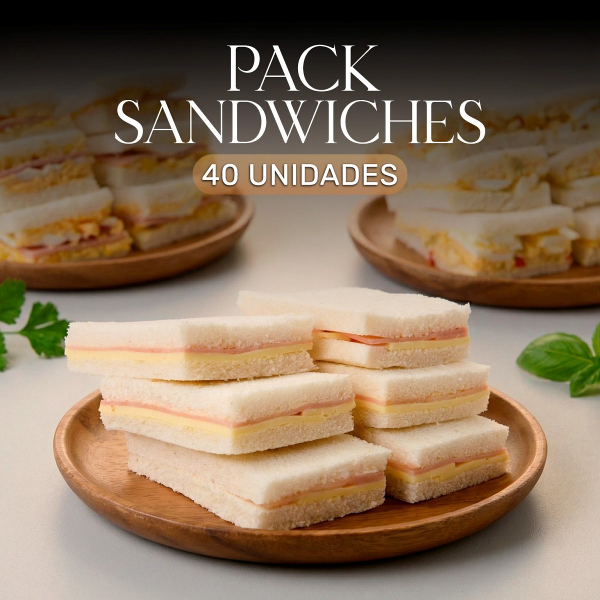 Pack Sándwiches Surtidos (40 Uds.)
