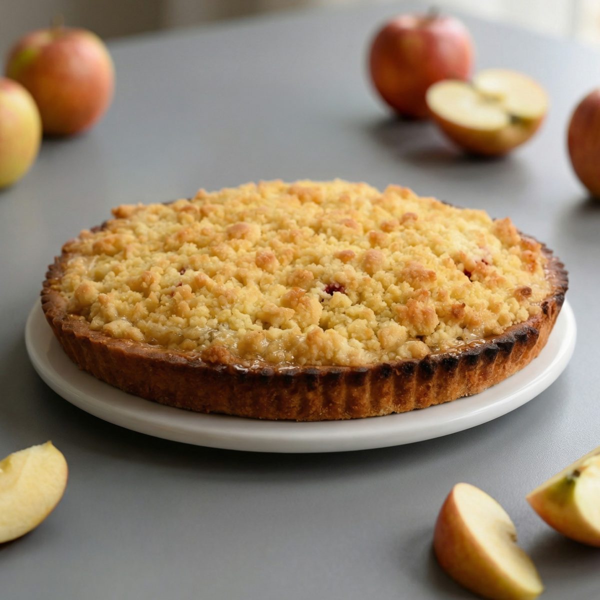 Tarta Crumble de manzana (5 porciones)