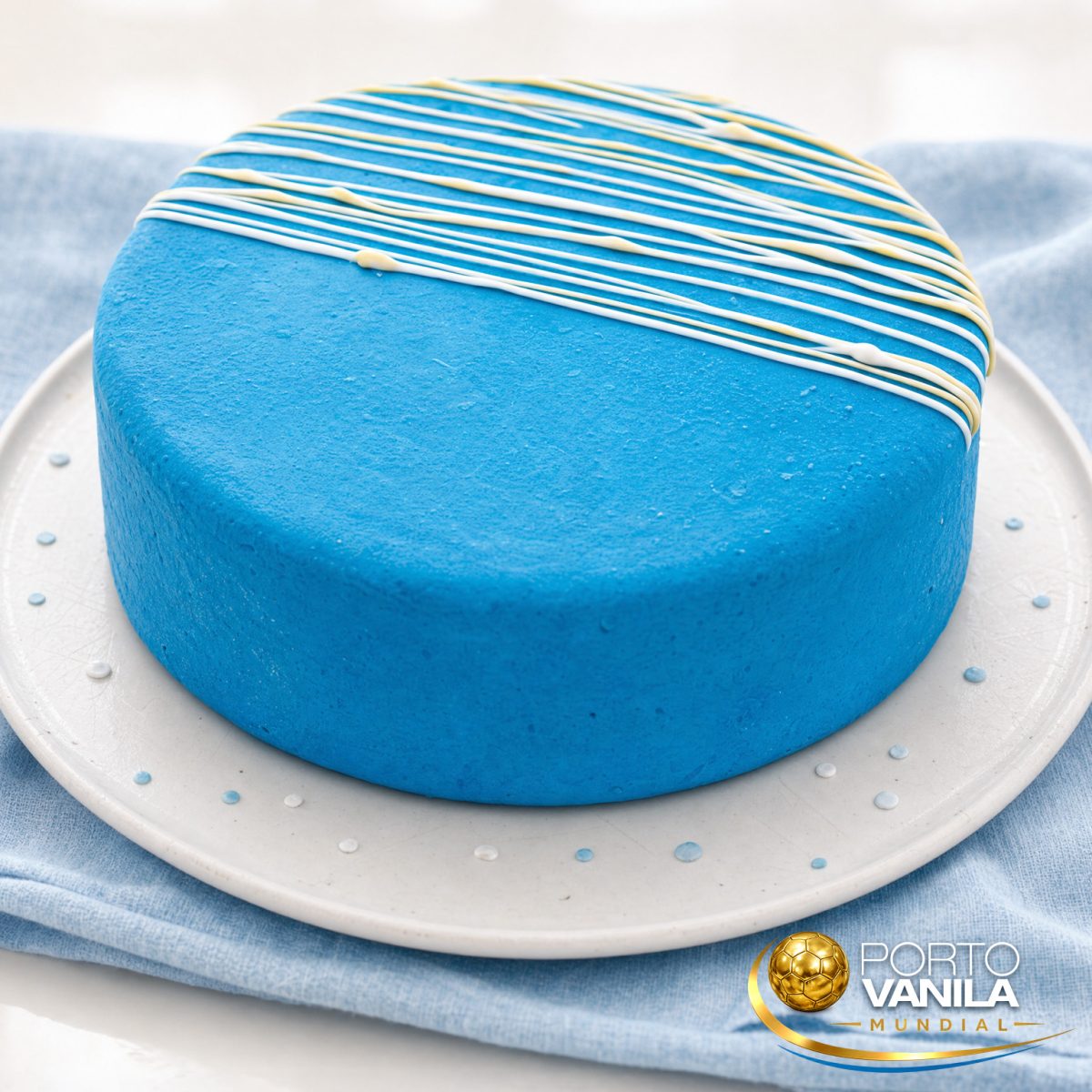Alfajor tipo Torta Celeste XL (5 porciones)