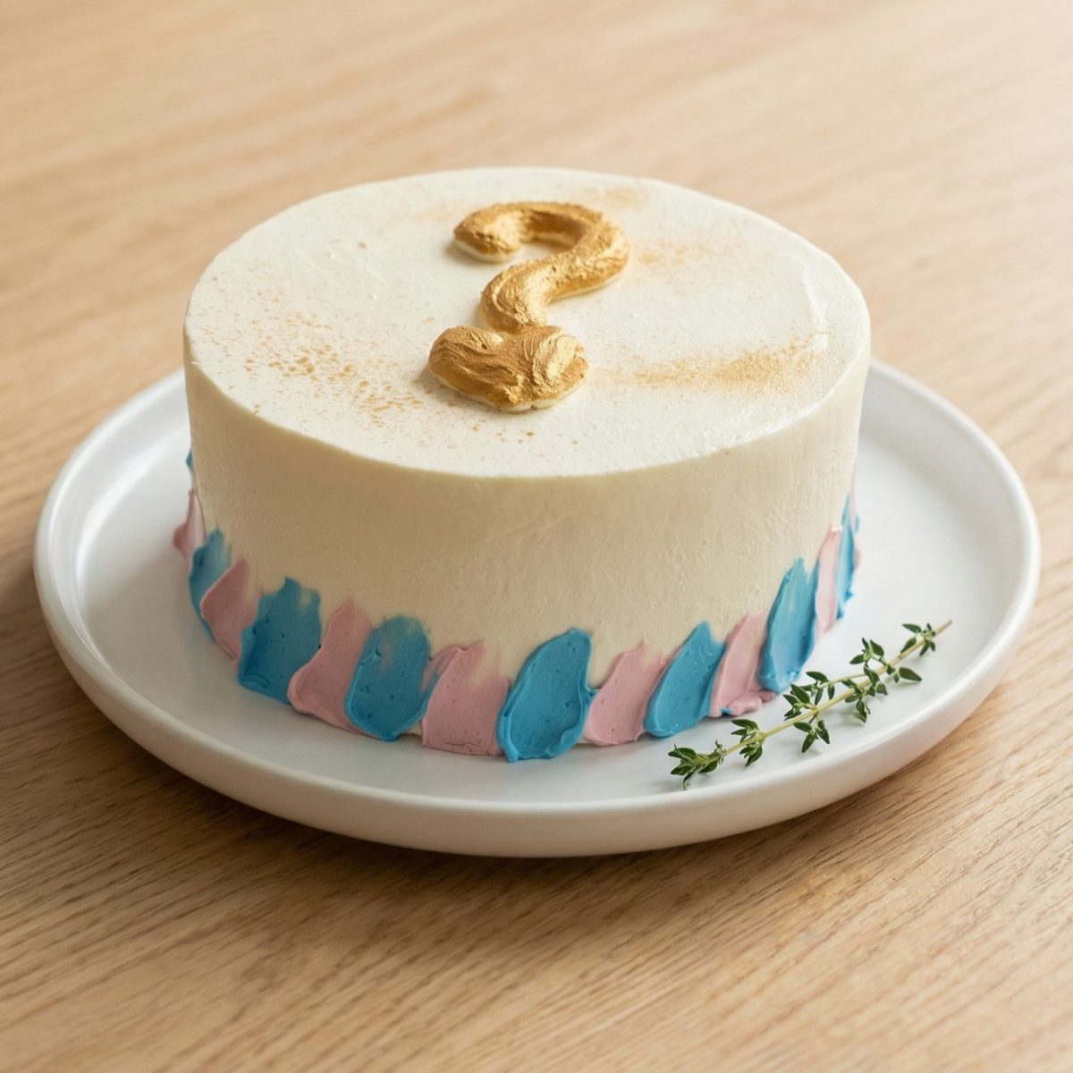 Torta Revelación Nena/Varón (10 a 12 porciones)
